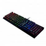 Teclado Mecânico Gamer Razer Blackwidow V3, RGB, Switch Green, Padrão US, Modo Game, Preto - RZ03-03540200-R3U1