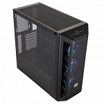 Gabinete Gamer Cooler Master MasterBox MB511, Mid Tower, 3x Fans ARGB Frontais, Lateral em Vidro Temperado, Preto - MCB-B511D-KGNN-RGA