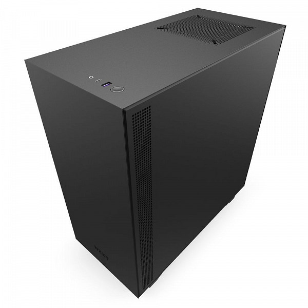 Gabinete Gamer NZXT H510i, Mid Tower, Com 2 Fans, Vidro Temperado, S-Fonte, Ca-h510i-b1 Nzxt