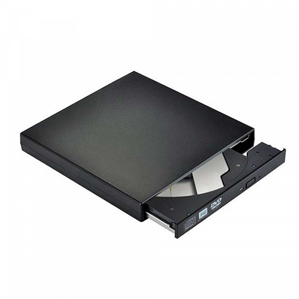 Gravador de CD/DVD externo slim Bluecase bgde-02