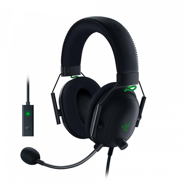 Headset Gamer Razer BlackShark V2, Som Surround 7.1, Drivers 50mm, com Placa de Som USB - RZ04-03230100-R3U1
