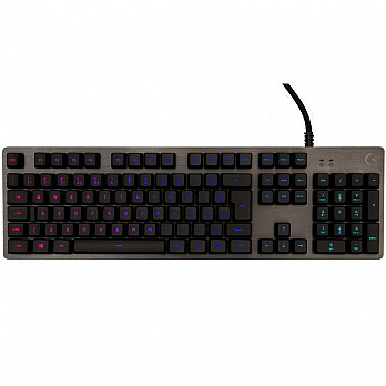 Teclado Mecânico Gamer Logitech G512 Carbon, RGB, Switch GX Brown, ABNT2 - 920-009400