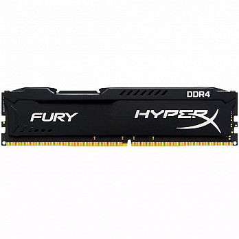 Memória Kingston HyperX FURY 4GB 2400Mhz DDR4 CL15 Black - HX424C15FB-4