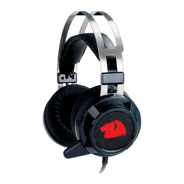 Headset Gamer Redragon Siren 2, USB, Black, H301USB-1