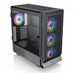 Gabinete Thermaltake Ceres 500 TG ARGB, Mid-tower, Vidro Temperado - Preto