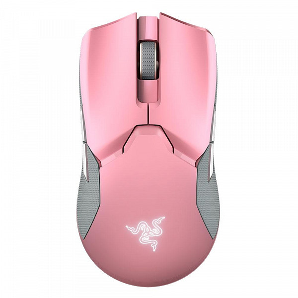 Mouse Sem Fio Gamer Razer Viper Ultimate, Chroma, com Dock, Optical Switch, 8 Botões, 20000DPI, Quartz Pink - RZ01-03050300-R3M1