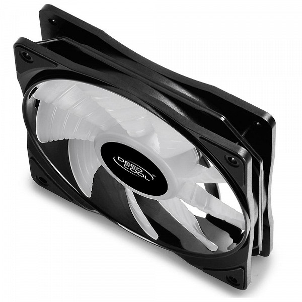 Kit Cooler DeepCool CF 120 com 3 Unidades, RGB, 12cm - DP-FA-RGB-CF120-3