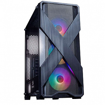 Gabinete Gamer Redragon Brawn, Mid Tower, S-Fan, Vidro Temperado, Black, S-fonte