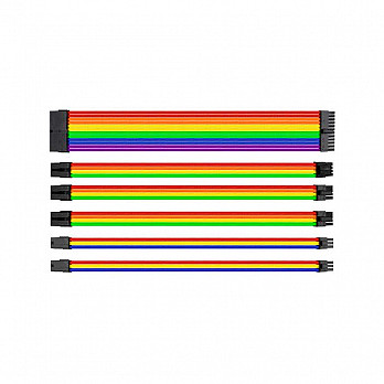 Cabo Mod Sleeved Rainbow 30cm Thermaltake AC-049-CN1NAN-A1*