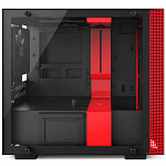 Gabinete NZXT H200, ITX, Vermelho - CA-H200B-BR