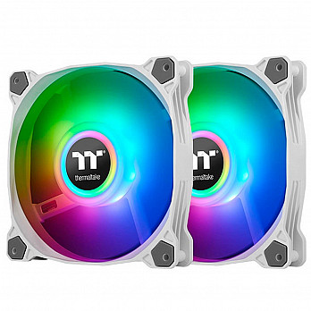Cooler Fan Thermaltake Pure duo 12 Argb Branco CLF097PL12SWB
