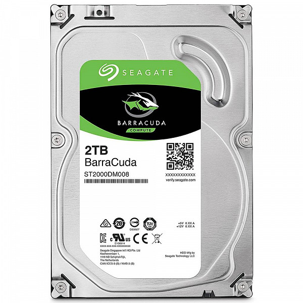HD Seagate BarraCuda, 2TB, 3.5´,SATA3 7200RPM 256Mb - ST2000DM008