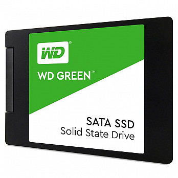 SSD WD Green, 120GB, SATA, Leitura 545MB/s, Gravação 430MB/s - WDS120G2G0A