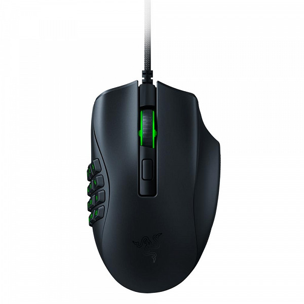 Mouse Gamer Razer Naga X, Chroma, 18000DPI, 16 Botões, Switch Optico, Design Ergonômico, Preto - RZ01-03590100-R3U1