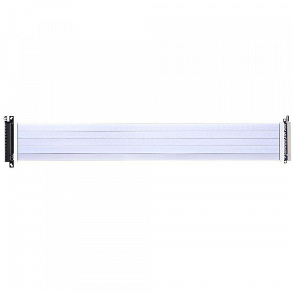 Cabo Riser Lian Li Pci-E 4.0 Branco 16x 600mm - PW-PCI-4-60W WHITE