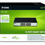 Switch Rack 16 Portas D-Link 10-100-1000Mpbs DGS-1016D