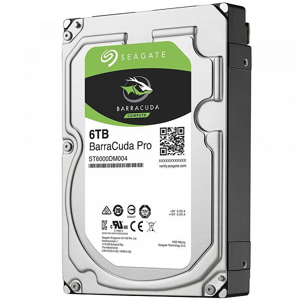 HD Seagate BarraCuda Pro, 6TB, 3.5´, SATA - ST6000DM004