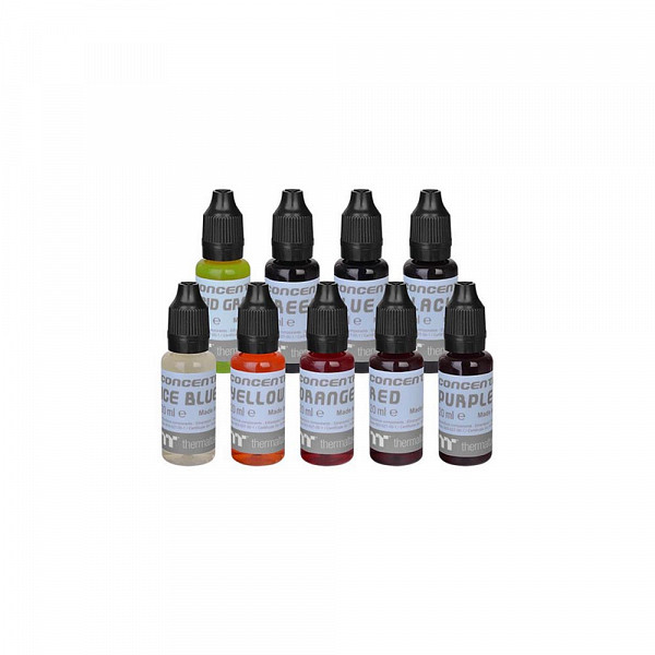 Kit 9 Cores Coolant Thermaltake Concentrado Premium Cl-W221-Os00Sw-A