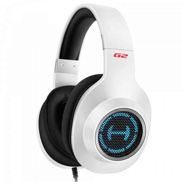 Headset Gamer Edifier G2 II Hecate, RGB, 7.1 Virtual Som Surround, Drivers 50mm, USB, Branco- G2II-WH