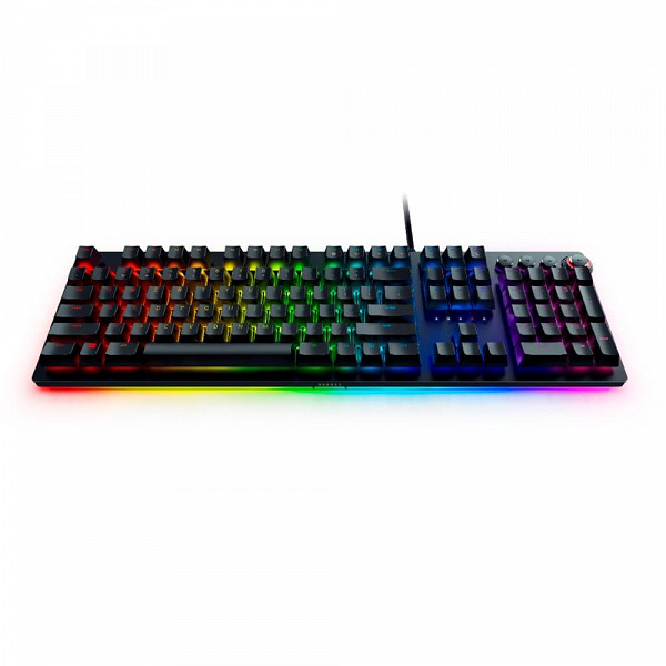 Teclado Óptico-Mecânico Gamer Razer Huntsman Elite Linear, Chroma, Razer Switch Red, US - RZ03-01871100-R3U1
