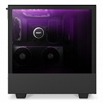 Gabinete Gamer NZXT H510 ELite, Mid Tower, Com 2 Fans, Vidro Temperado, Black, S-Fonte, CA-H510E-B1