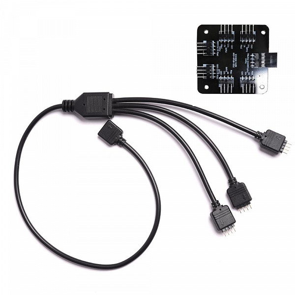 Cooler FAN Lian Li Bora Lite Black, 120mm, RGB - BR LITE 120-3 BLACK