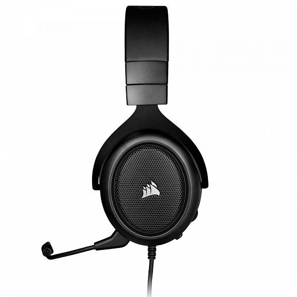 Headset Gamer Corsair HS50 PRO P2, Stereo 2.0, Drivers 50mm, Carbono - CA-9011215-NA