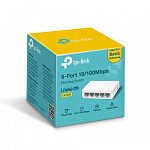 Switch de Mesa TP-Link Fast Lite Wave com 5 Portas Ethernet 10/100 Mbps, LS1005