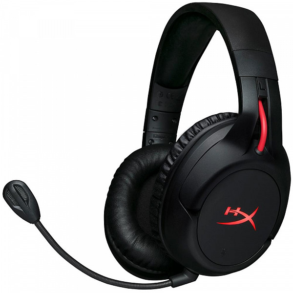Headset Sem Fio Gamer HyperX Cloud Flight, LED, Drivers 50mm, Preto - HX-HSCF-BK/AM