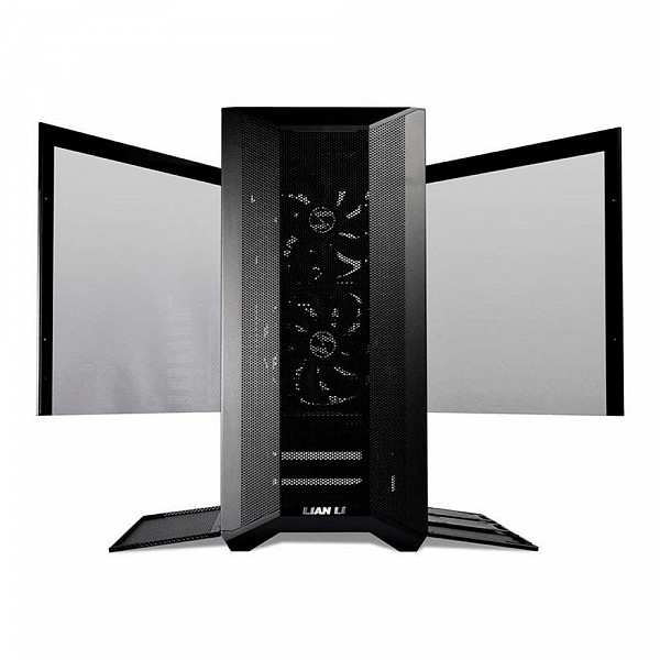 Gabinete Gamer Lian Li Lancool II Mesh C Performance, Lateral de Vidro, Preto, Lancool II Mesh PERFORMANCE-X