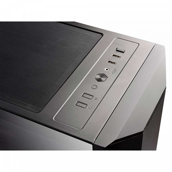 Gabinete Gamer Lian Li, Lancool II Mesh RGB, Mid Tower, Vidro Temperado, Black, Sem Fonte