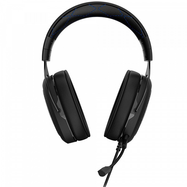 Headset Gamer Corsair P2 Stereo 2.0 Preto e Azul HS50 - CA-9011172
