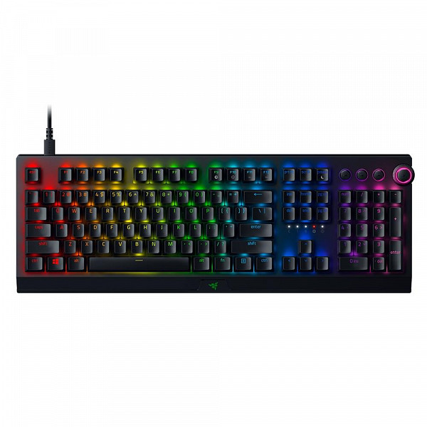 Teclado Sem Fio Mecânico Gamer Razer BlackWidow V3 Pro, Chroma, Razer Switch Yellow, US - RZ03-03531700-R3M1