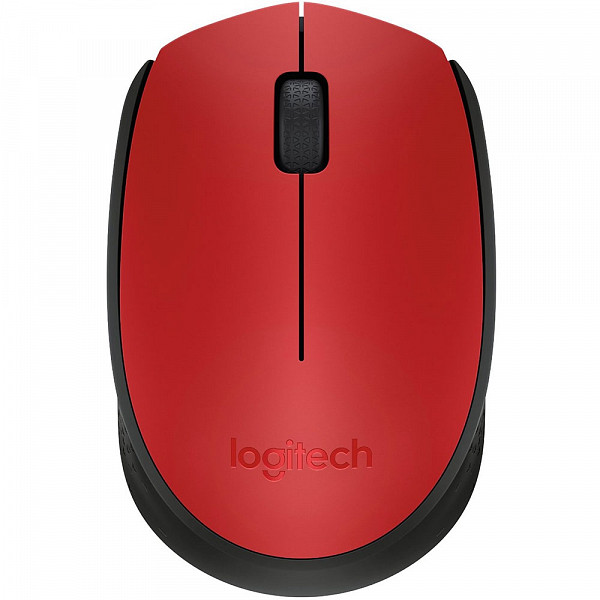 Mouse Logitech M170 Sem Fio Vermelho 910-004941