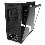 Gabinete Gamer NZXT H710, Mid Tower, Com 4 Fans, Vidro Temperado, White, S-Fonte, CA-H710B-W1