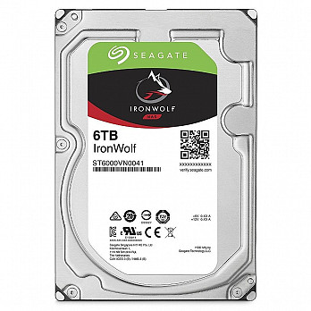 HD Seagate IronWolf NAS, 6TB, 3.5´, SATA - ST6000VN0041