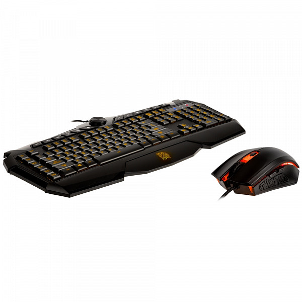 Teclado e Mouse Thermaltake TT Sports Challenger Prime Combo KB-CPC-MBBRPB-01