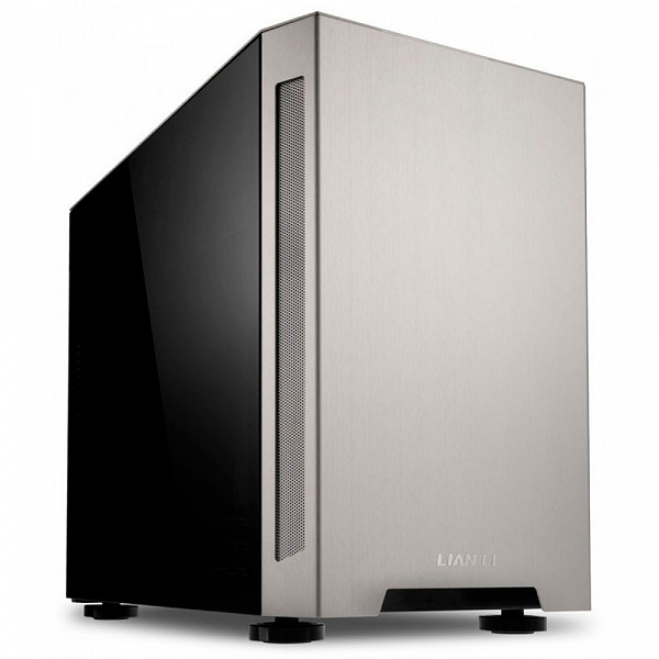 Gabinete Gamer Lian Li TU150WA, Mini Tower, Janela Lateral, Silver, Sem Fonte, Sem Fan