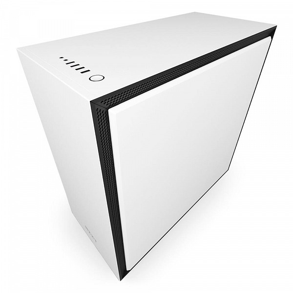 Gabinete NZXT H700, com FAN, Lateral em Vidro, Branco - CA-H700B-W1