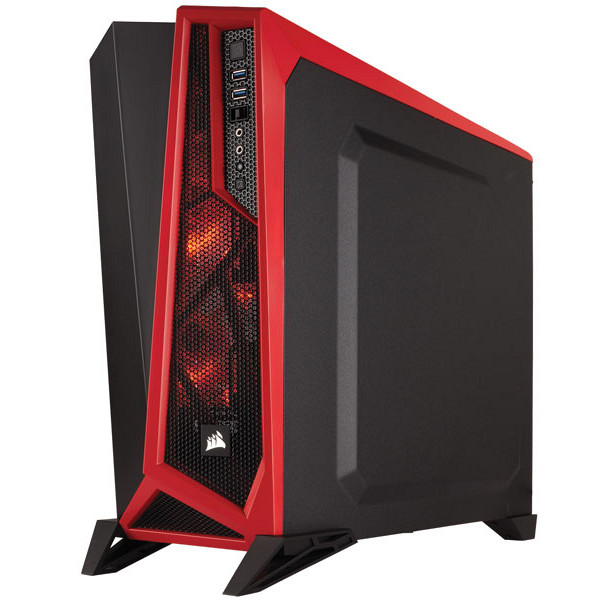 Gabinete Corsair Carbide Series SPEC ALPHA PRETO VERMELHO CC-9011085-WW