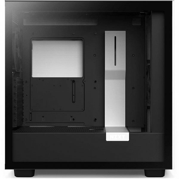 Gabinete NZXT H7 Flow, Mid Tower, ATX, Lateral em Vidro Temperado, 2x Fans, Preto e Branco - CM-H71FG-01