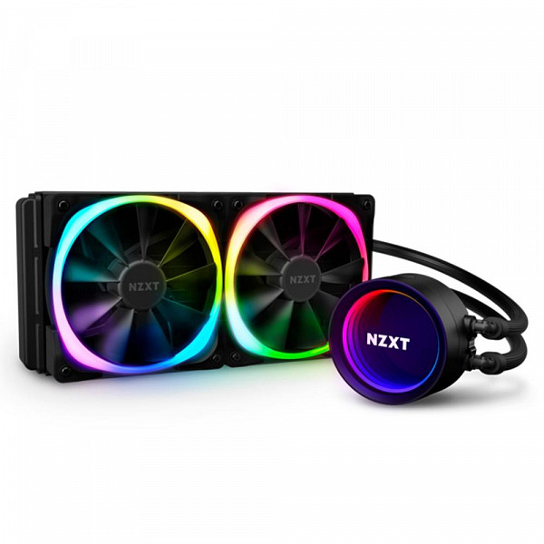 Water Cooler NZXT Kraken X53 240mm (2x 120mm), RGB, para Intel/AMD - RL-KRX53-R1