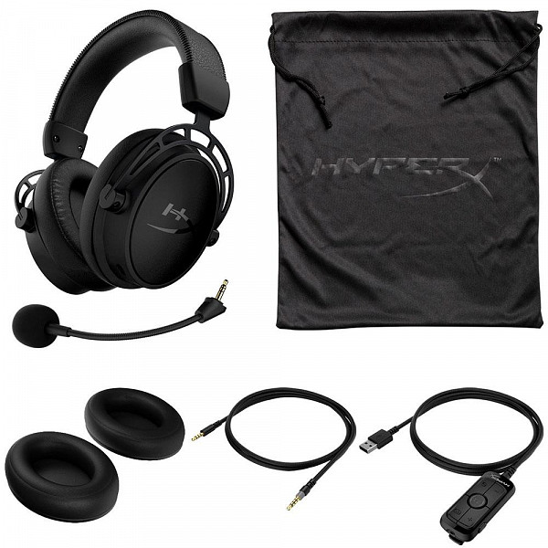 Headset Gamer HyperX Cloud Alpha S Blackout 7.1 - HX-HSCAS-BK/WW