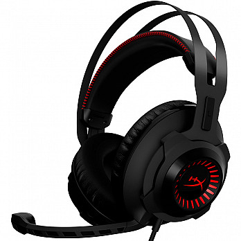 Headset Gamer HyperX Cloud Revolver  HX-HSCR-BKLA - Preto Vermelho