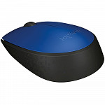Mouse Logitech M170 Sem Fio Azul e Preto - 910-004800