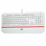 Teclado Membrana Redragon Karura 2, Apoio de Pulso, Atalhos Multimídas, ABNT2, Branco - K502W-N