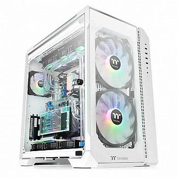 Gabinete Thermaltake View 51 Tempered Glass Snow ARGB Edition