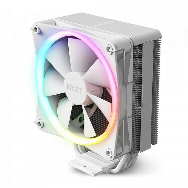 Cooler para Processador NZXT T120, 120mm, RGB, Branco - RC-TR120-W1