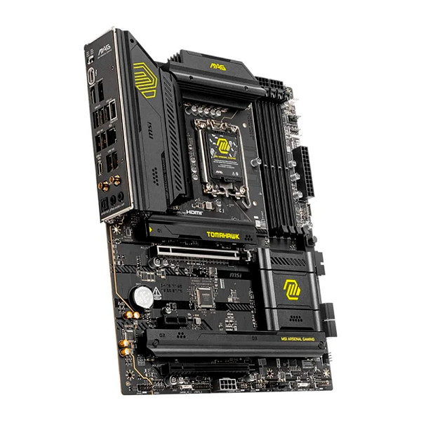 Placa Mãe MSI MAG B860 TOMAHAWK WIFI, Intel, ATX, DDR5 UDIMM, Wi-Fi 7, Preto - B860TOMAHAWKWIFI