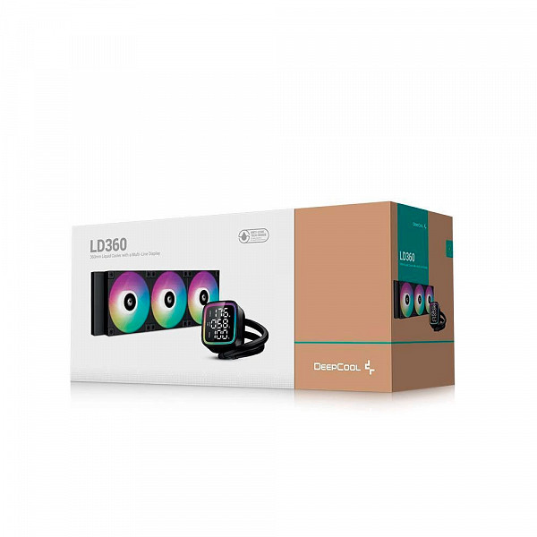 Water Cooler Deepcool Ld360, Preto, 360mm, 3 Fans - RLD360- BKMSNG- 1